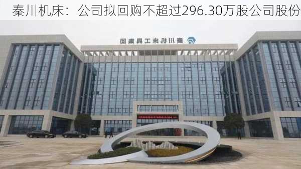 秦川机床：公司拟回购不超过296.30万股公司股份